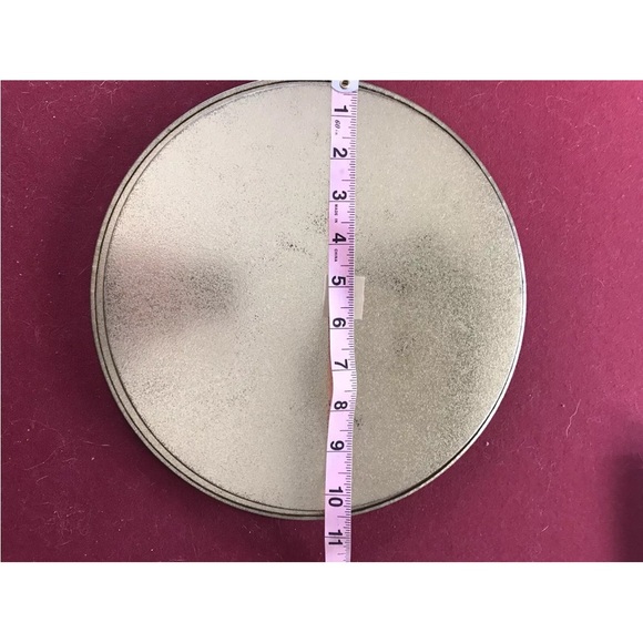 Presidents tray Mount Rushmore tin Round Black Hills South Dakota Metal 11” VTG - Picture 8 of 9